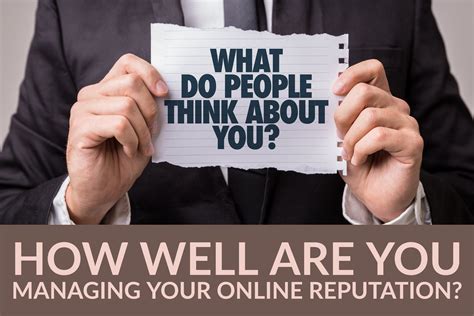 Managing online reputation. Things To Know About Managing online reputation. 